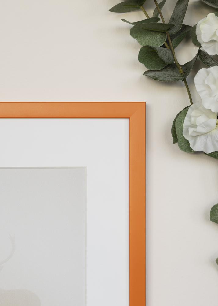 Jämtlands Ramfabrik Rahmen Kent Acrylglas Orange 30x30 cm