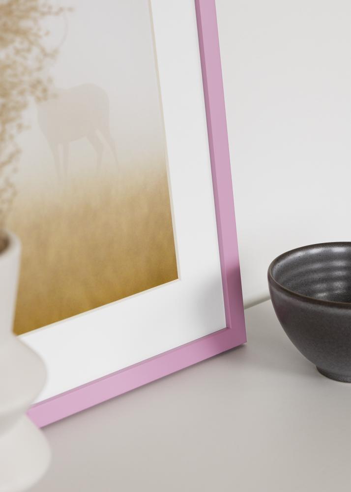 Jämtlands Ramfabrik Rahmen Kent Acrylglas Rosa 21x29,7 cm (A4)