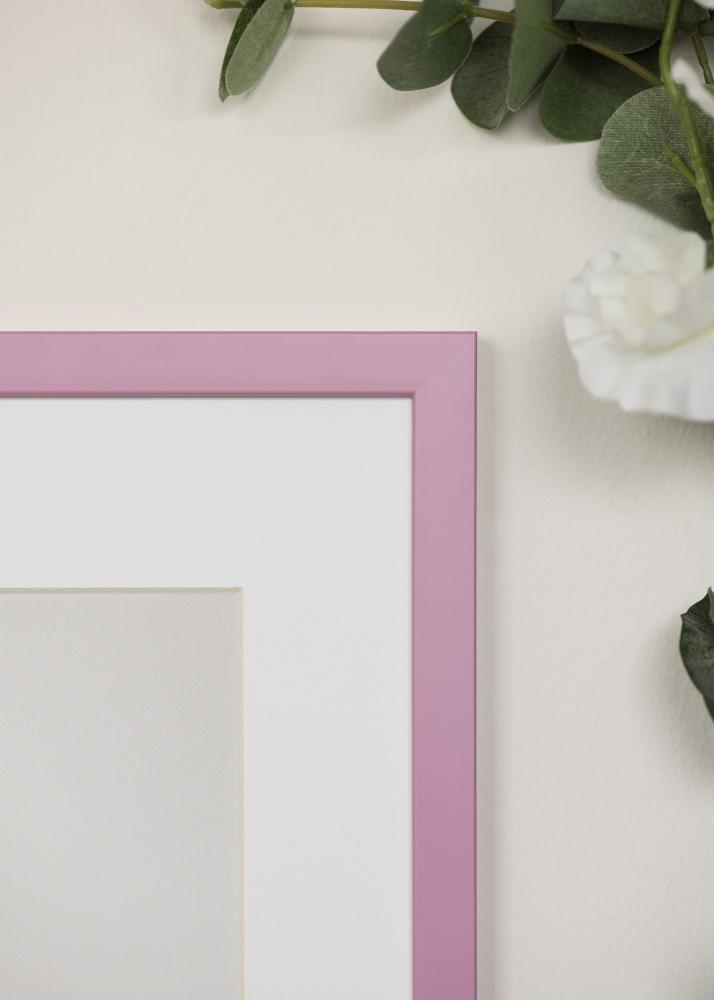 Jämtlands Ramfabrik Rahmen Kent Acrylglas Rosa 21x29,7 cm (A4)