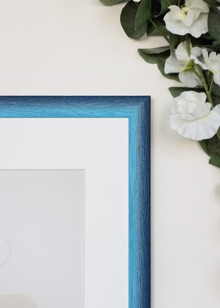 Jämtlands Ramfabrik Rahmen Cornwall Acrylglas Dunkelblau 42x59,4 cm (A2)