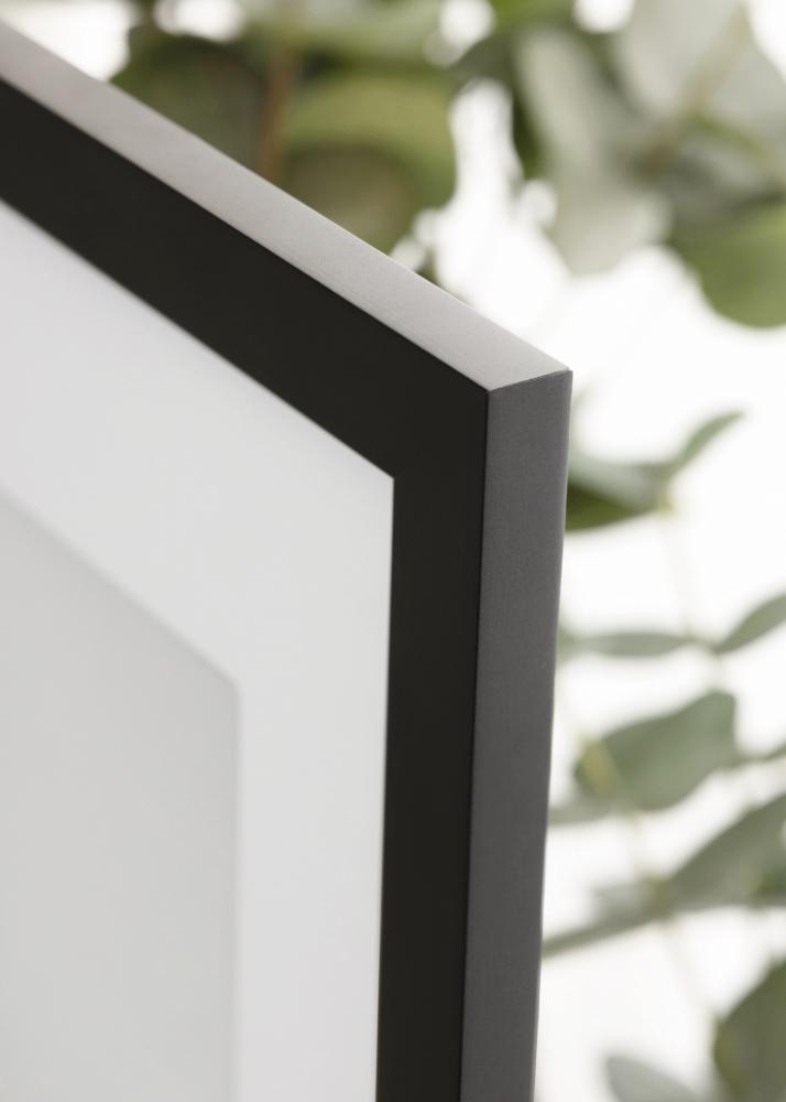 Jämtlands Ramfabrik Rahmen Jämtland Acrylglas Schwarz 27x48 cm