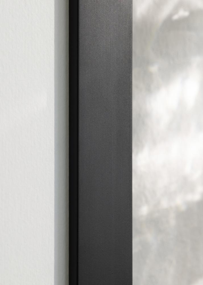 Jämtlands Ramfabrik Rahmen Jämtland Acrylglas Schwarz 27x48 cm