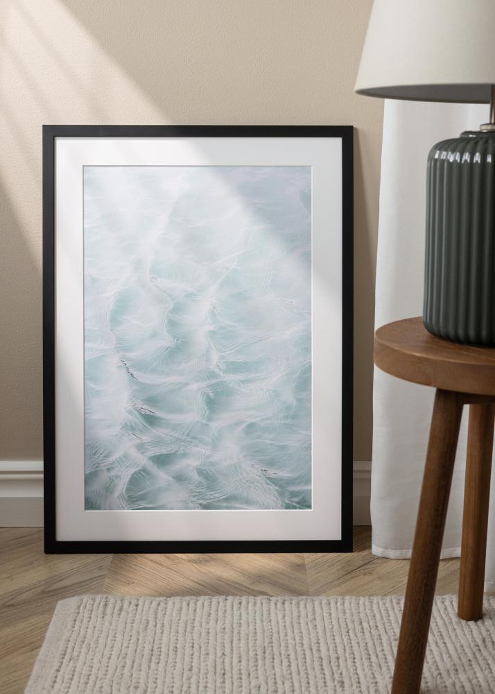 Jämtlands Ramfabrik Rahmen Jämtland Acrylglas Schwarz 27x48 cm