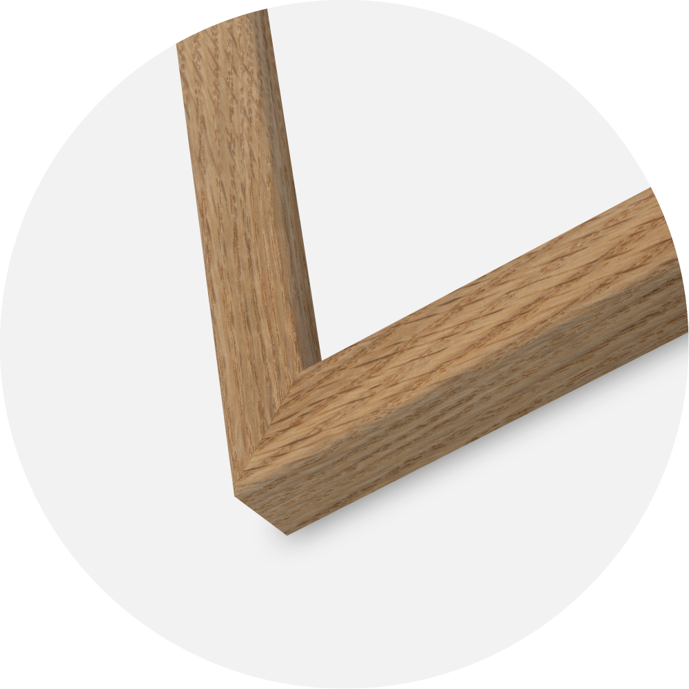 Jämtlands Ramfabrik Rahmen Salisbury Acrylglas Eiche 40x40 cm