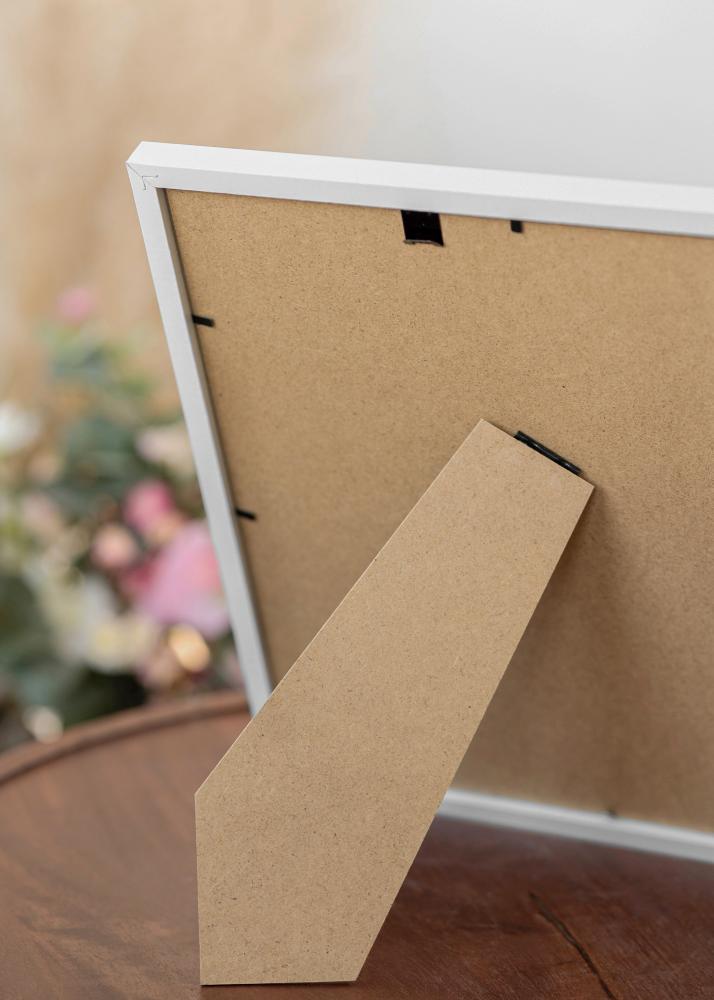 BGA Rahmen Trendy Acrylglas Weiß 21x29,7 cm (A4)