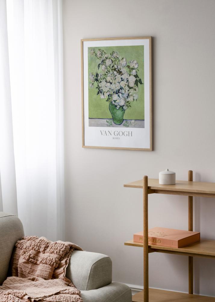 Jämtlands Ramfabrik Rahmen Vemdalen Acrylglas Eiche 25x47 cm