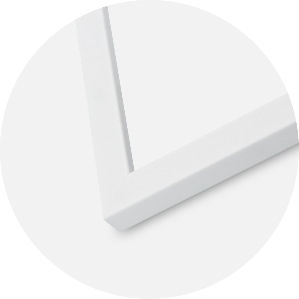 Jämtlands Ramfabrik Rahmen Oban Acrylglas Weiß 40x60 cm