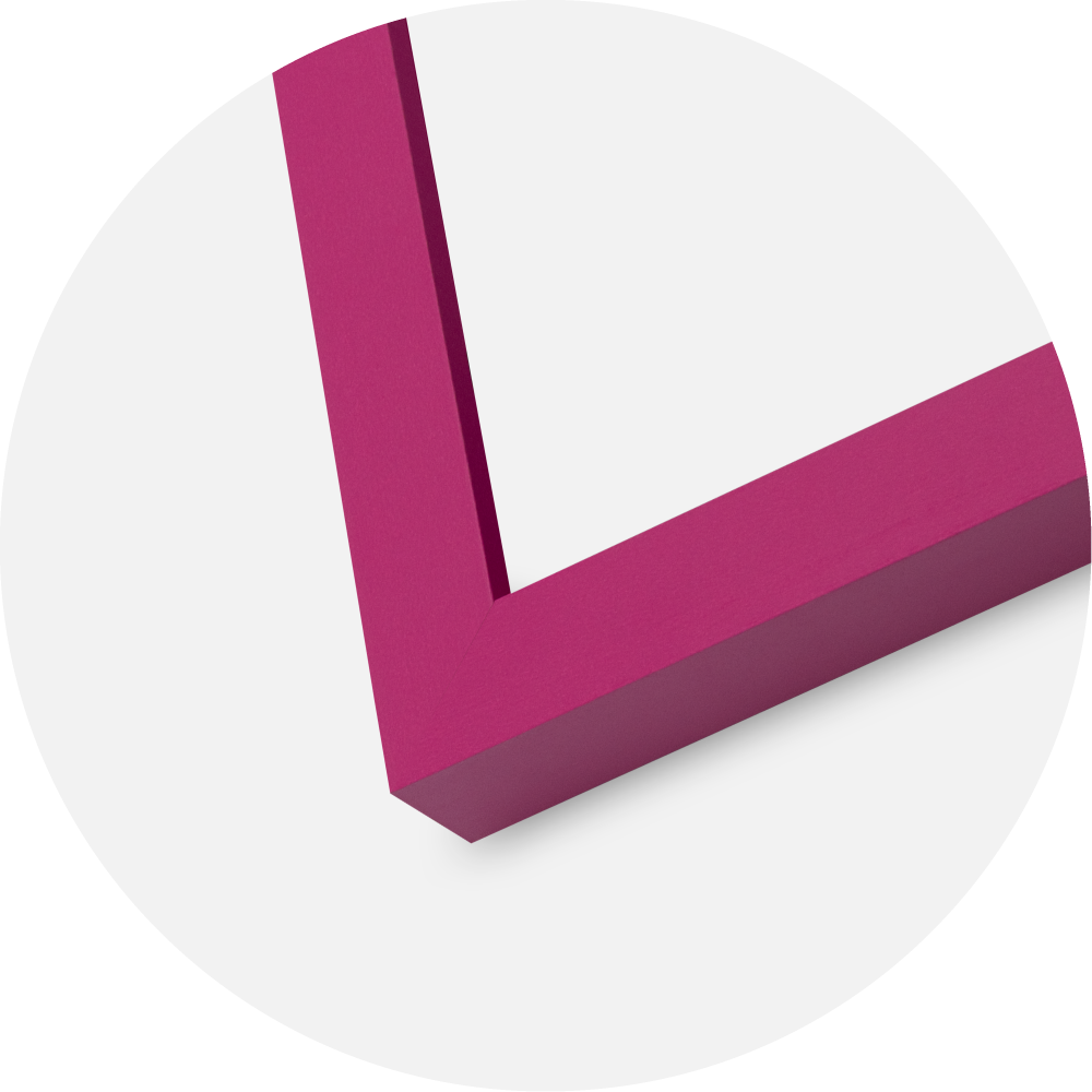 Jämtlands Ramfabrik Rahmen Selection Acrylglas Bubblegum Pink 21x29.7 cm (A4)