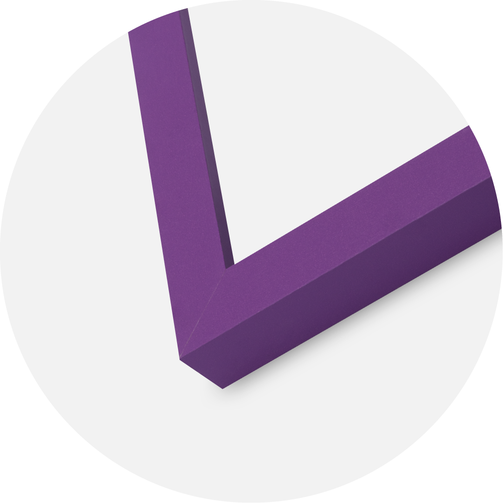 Jämtlands Ramfabrik Rahmen Selection Acrylglas Deep Lilac 50x70 cm