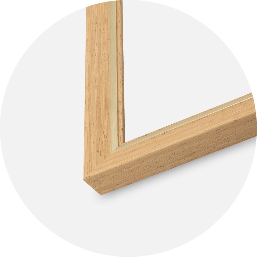 Jämtlands Ramfabrik Rahmen Apex Acrylglas Buche 30x30 cm