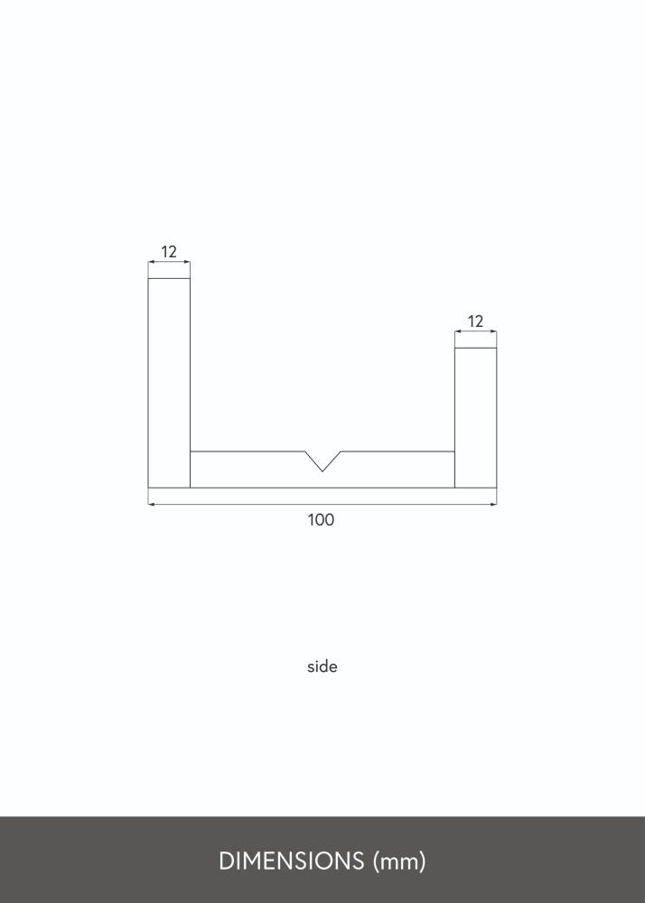 KAILA KAILA Bilderleiste Eiche 130 cm