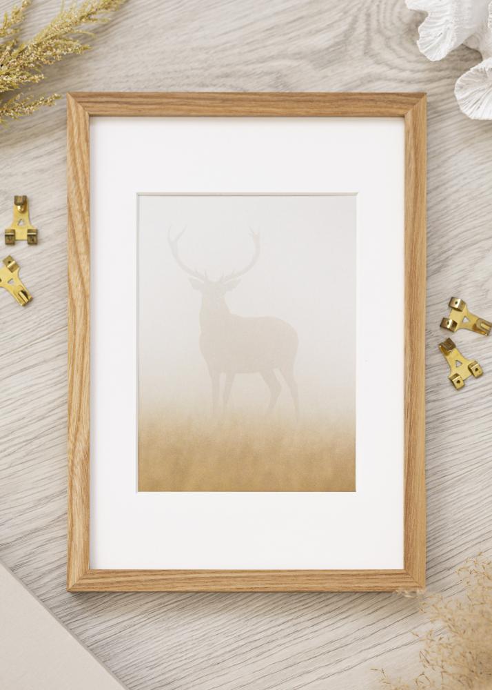 BGA Rahmen Massiv Eiche Acrylglas 42x59,4 (A2)