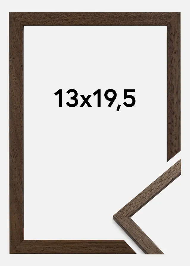 Galleri 1 Rahmen Edsbyn Walnuss 13x19,5 cm