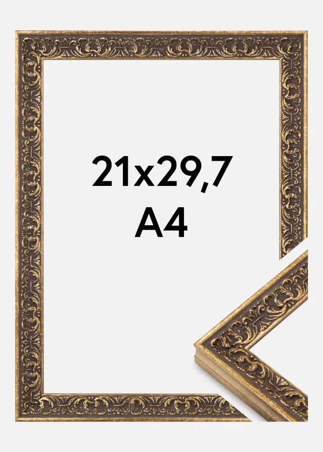 Jämtlands Ramfabrik Rahmen Amber Acrylglas Silber 21x29,7 cm (A4)