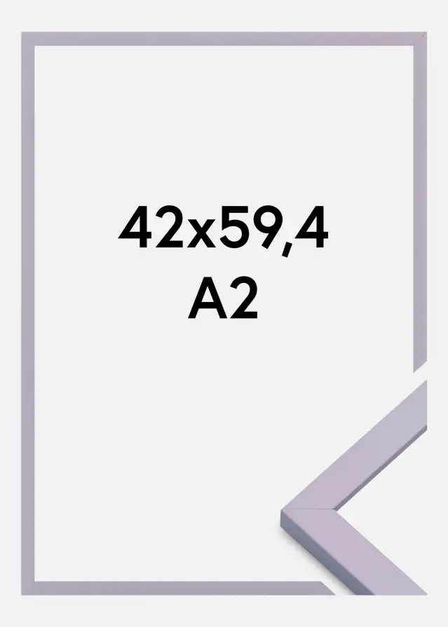 Incado Rahmen NordicLine Lavender 42x59.4 cm (A2)