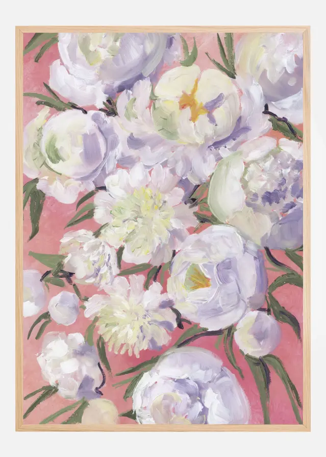 Bildverkstad Kinsly painterly bouquet Poster