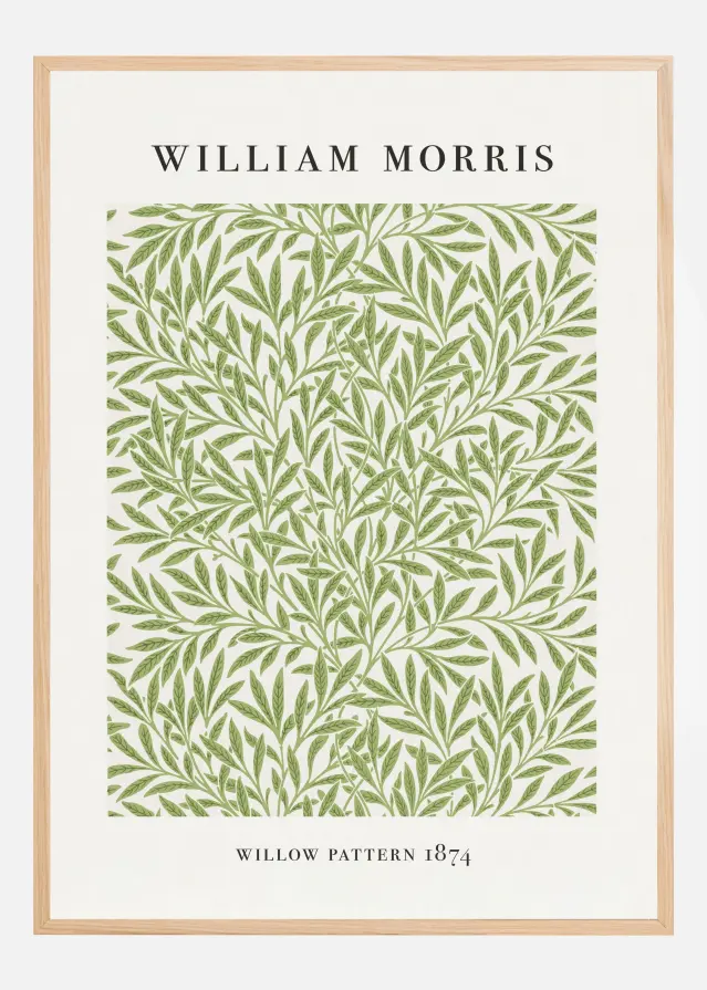 Bildverkstad Willow Pattern Poster