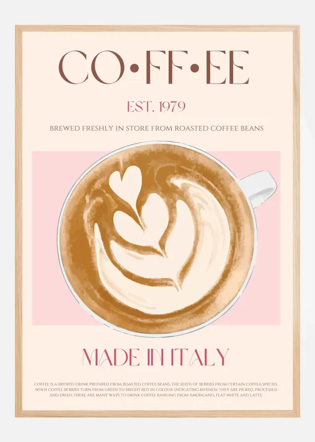 Bildverkstad Coffee Poster