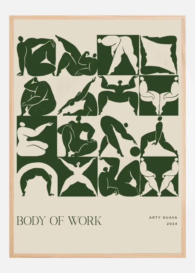 Bildverkstad Body of Work (forest) Poster