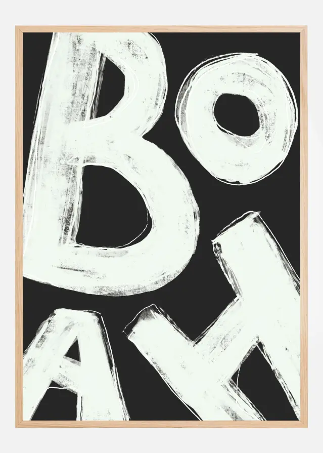 Bildverkstad Sounds of Surprise a Boah Poster