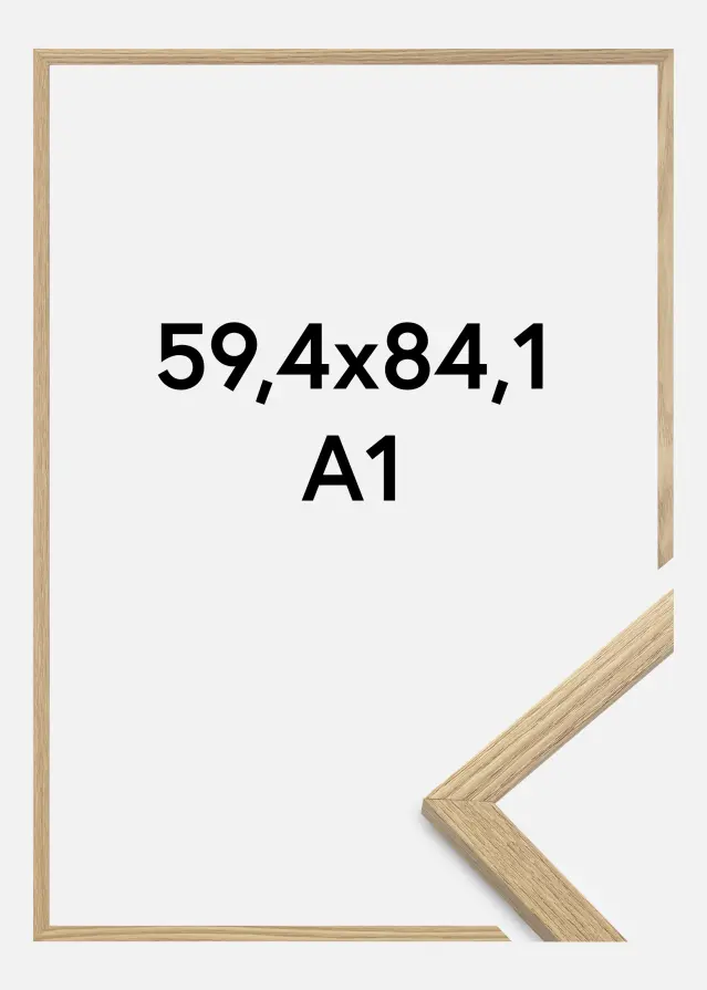 Artlink Rahmen Trendy Acrylglas Eiche 59,4x84,1 cm (A1)