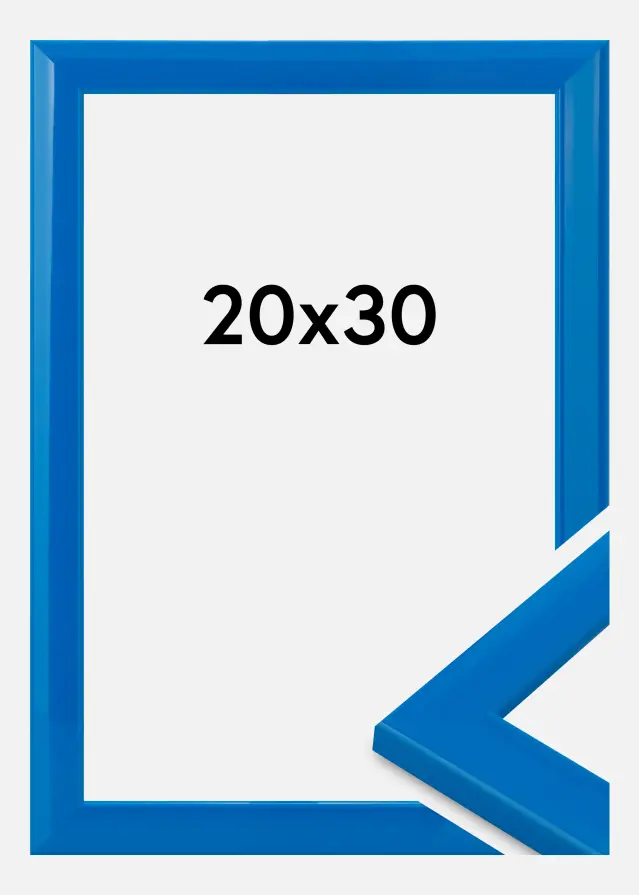 Jämtlands Ramfabrik Rahmen Dorset Acrylglas Blau 20x30 cm