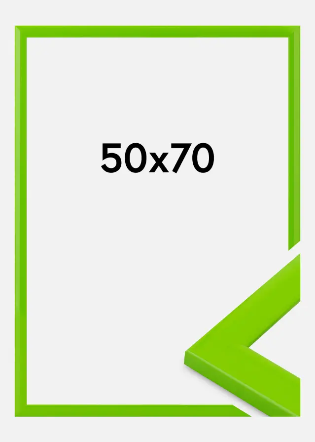 Jämtlands Ramfabrik Rahmen Dorset Acrylglas Hellgrün 50x70 cm