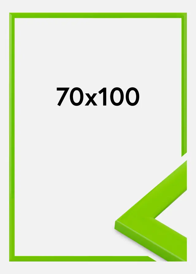 Jämtlands Ramfabrik Rahmen Dorset Acrylglas Hellgrün 70x100 cm