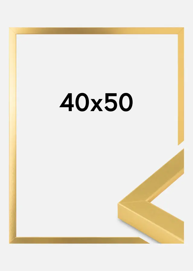 Innova Bilderrahmen Gold Breit 40 x 50 cm
