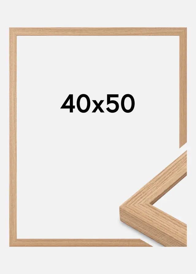 Innova Bilderrahmen Eiche Breit 40 x 50 cm