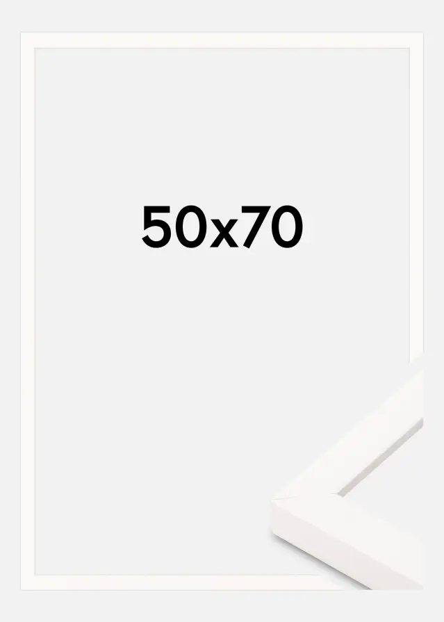 Innova Bilderrahmen Weiss Breit 50 x 70 cm