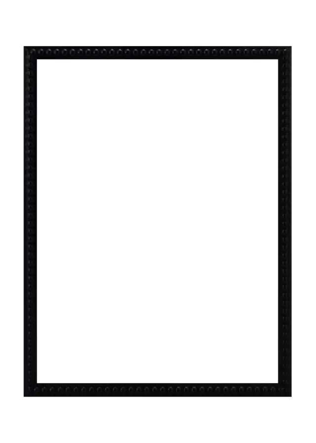 Jämtlands Ramfabrik Rahmen Perla Acrylglas Black 21x29.7 cm (A4)