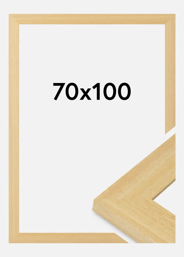 Jämtlands Ramfabrik Rahmen Pembrokeshire Acrylglas Eiche 70x100 cm