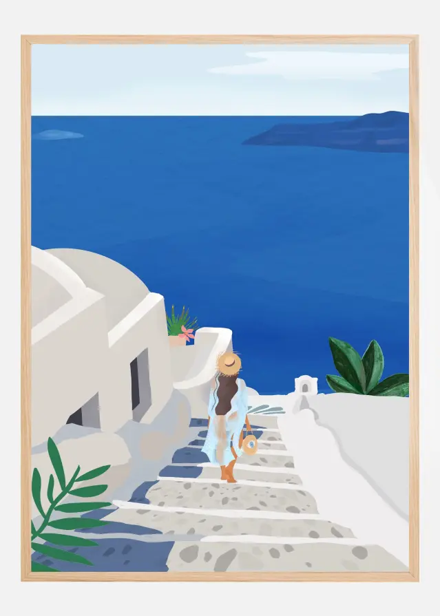 Bildverkstad Into the Blue Poster