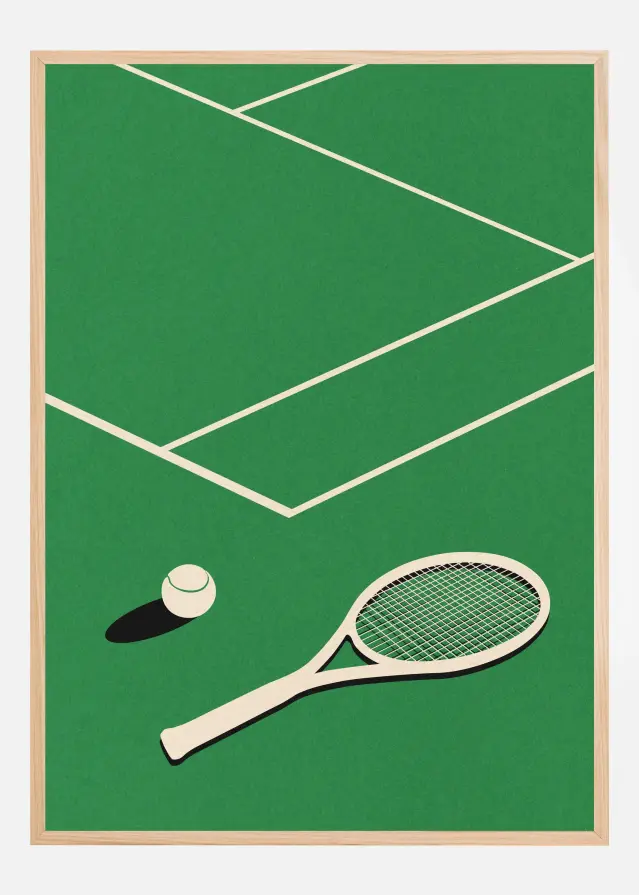 Bildverkstad Rosi Feist Lawn Tennis Club Poster
