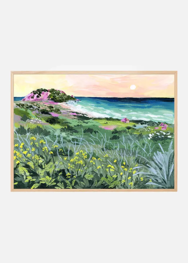 Bildverkstad Sunset Rock Poster