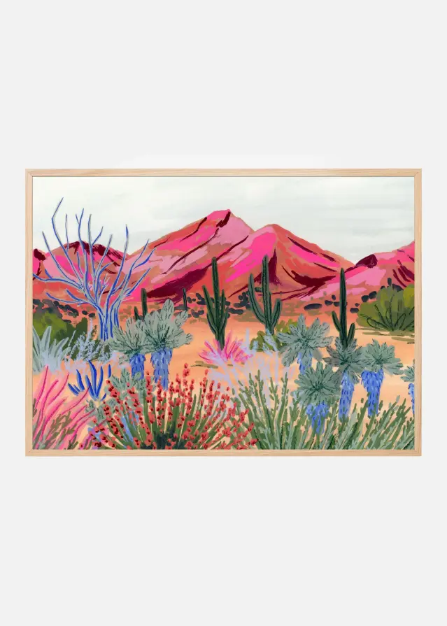 Bildverkstad Bright Desert Poster