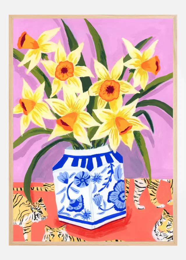 Bildverkstad Daffodils Poster