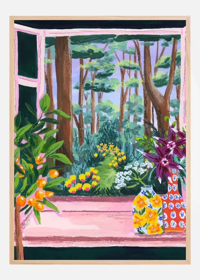 Bildverkstad Enchanted Garden Poster