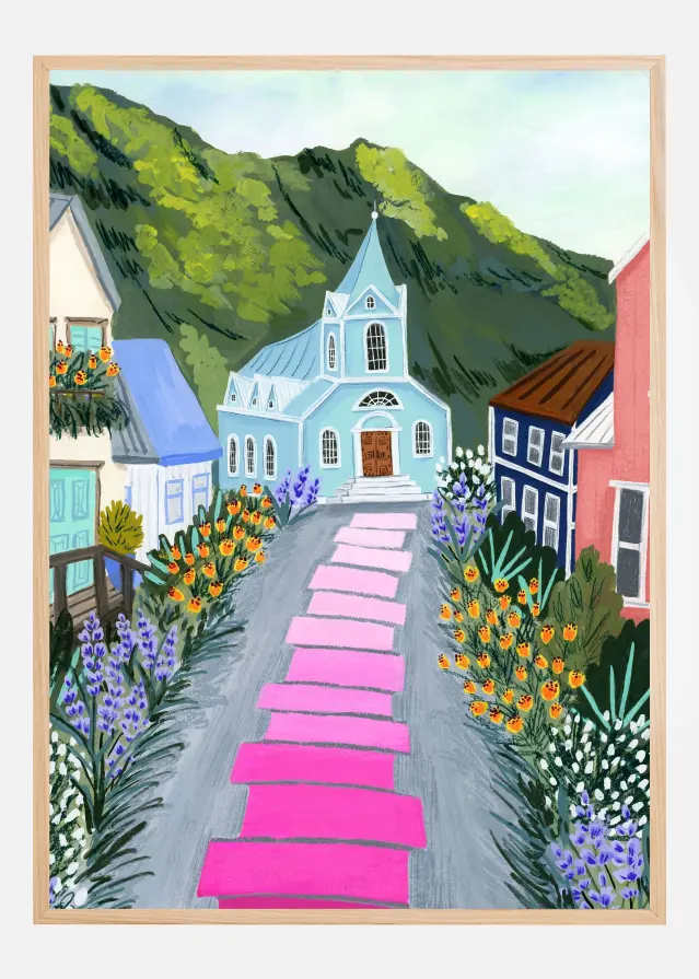 Bildverkstad Seydisfjordur Poster