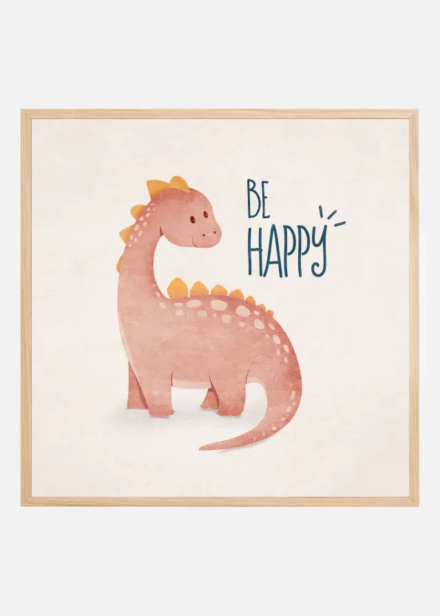 Bildverkstad Dino Joy Poster