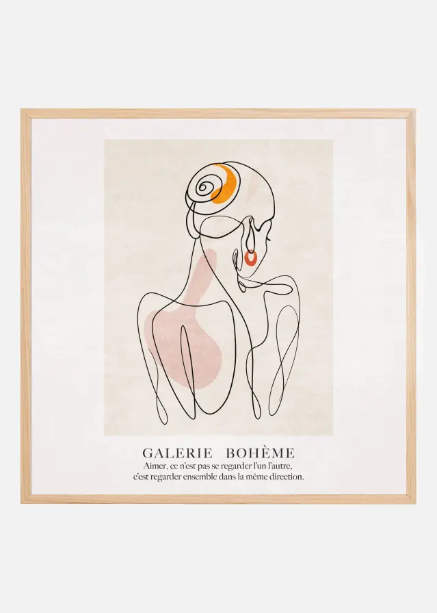 Bildverkstad Elegant Silhouette Poster