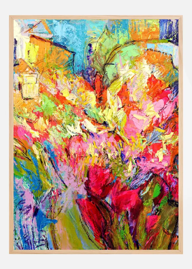 Bildverkstad Brilliant Bloom Scape Poster