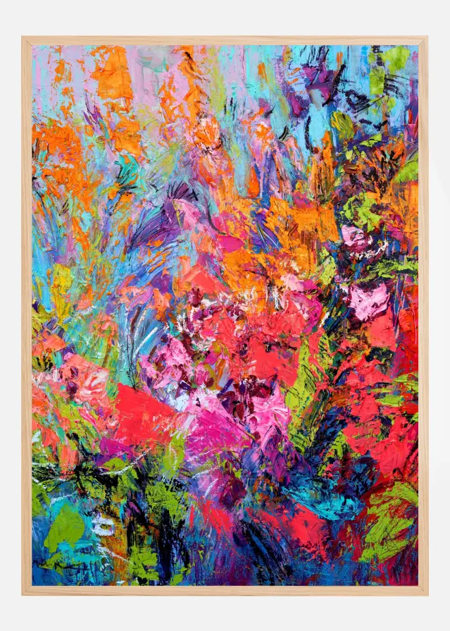 Bildverkstad Ethereal Blossom Glow Poster