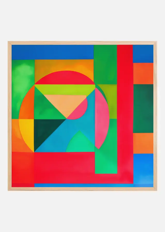 Bildverkstad Geometric Harmony Poster