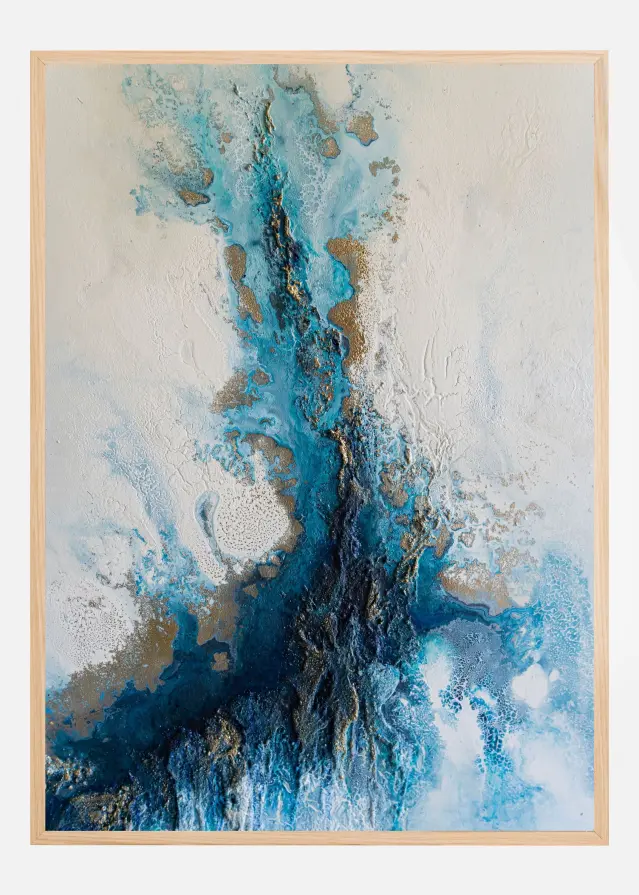 Bildverkstad Coastal relief art - Release Poster