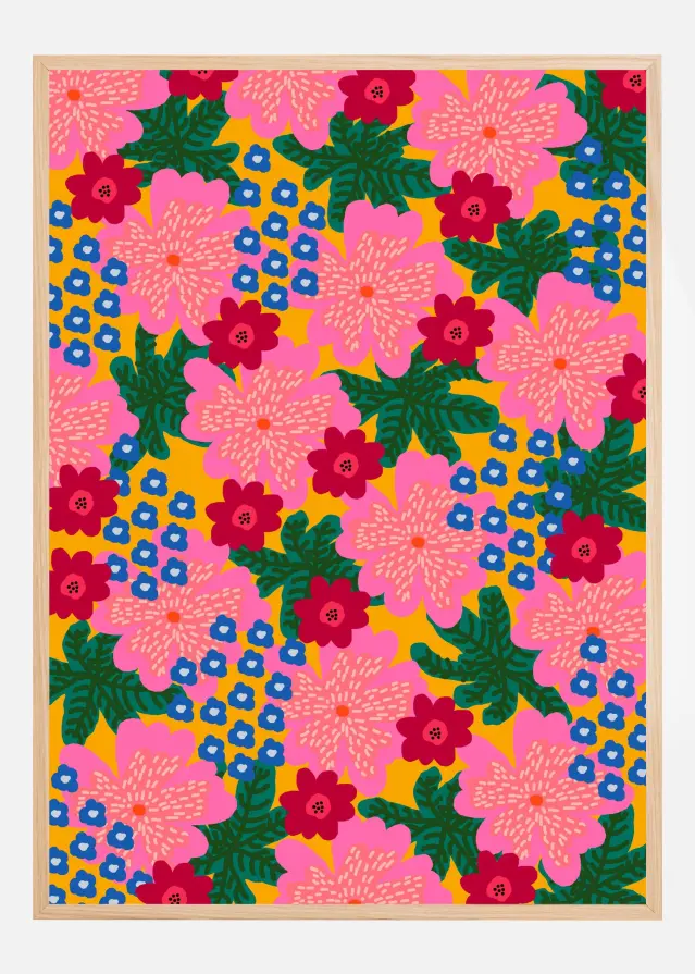 Bildverkstad Flower Combo Poster