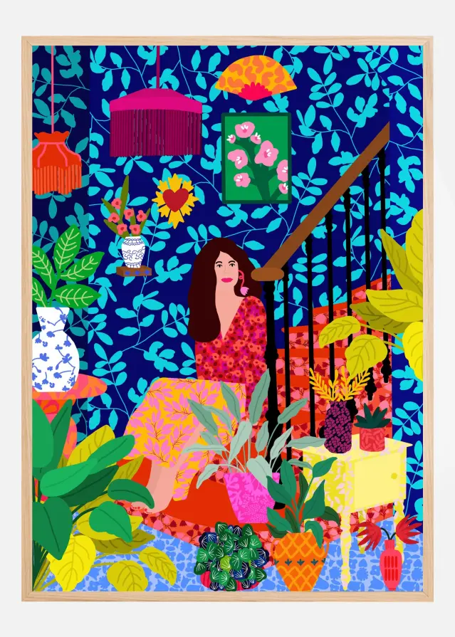 Bildverkstad Plant Lady Poster
