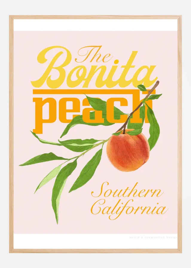 Bildverkstad Pandcbonitapeach Copy Poster