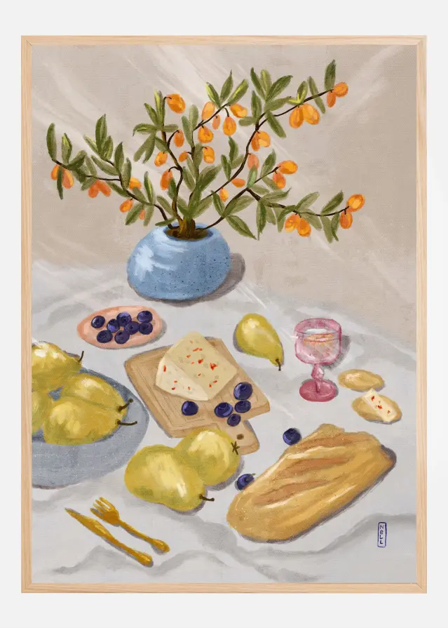 Bildverkstad Gin and Tonic In the Afternoon Sun Poster